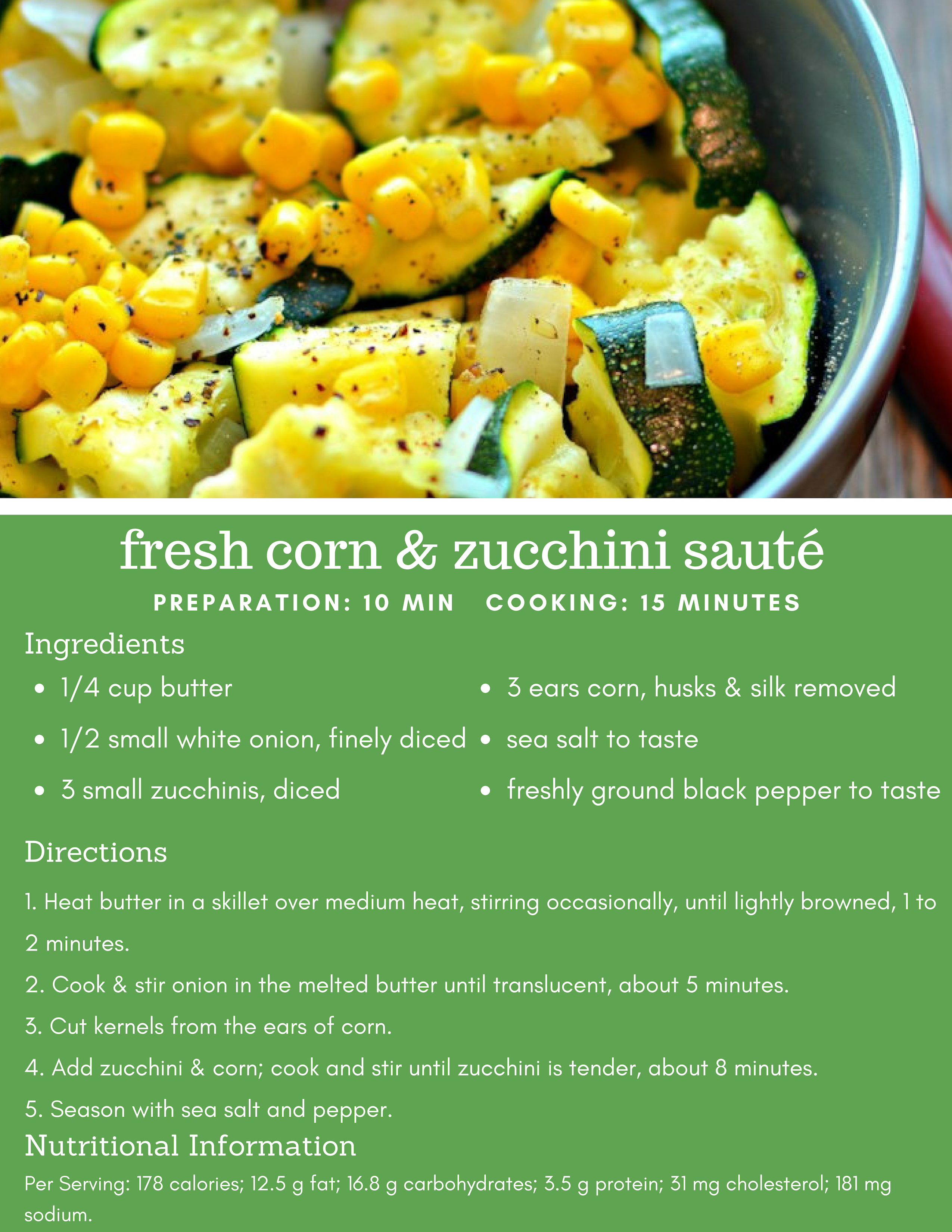 Fresh Corn and Zucchini Sauté (1)