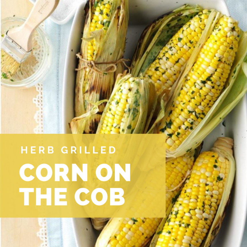 Herbed Grilled Corn on the Cob